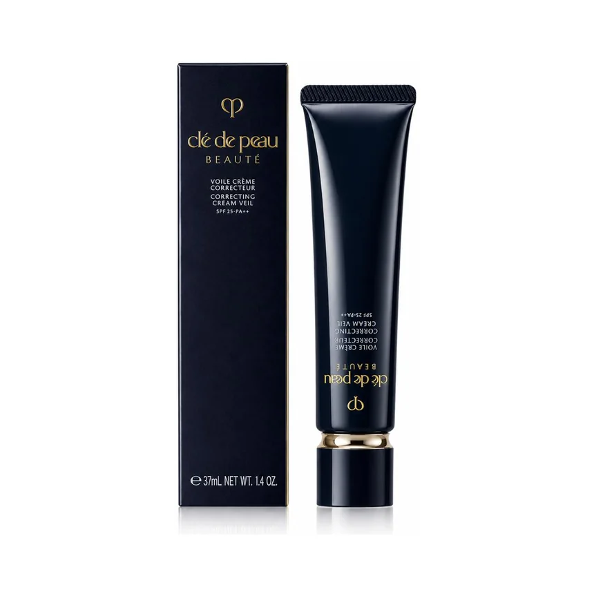 Clé de Peau Beauté Correcting Cream Veil SPF25 PA++ 37ml — authentic makeup mini from TWINS JAPAN TRADING