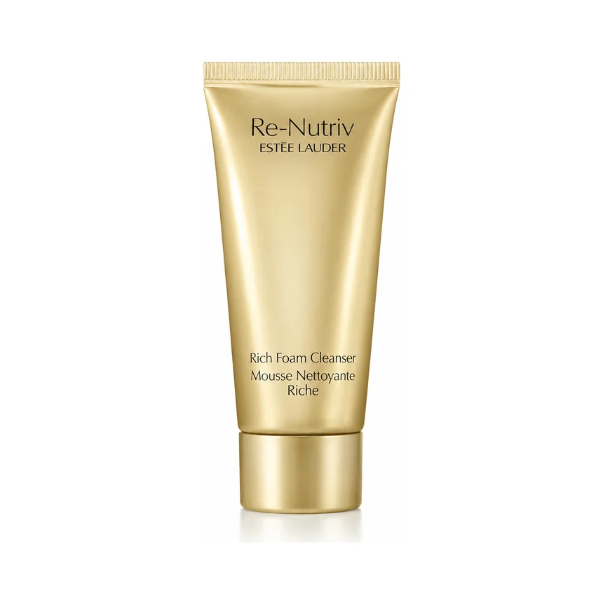Estée Lauder Re-Nutriv Rich Foam Cleanser 30ml — authentic skincare mini from TWINS JAPAN TRADING