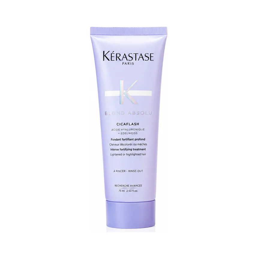 Kérastase Blond Absolu Cicaflash Intense Fortifying Treatment 75ml — authentic haircare mini from TWINS JAPAN TRADING