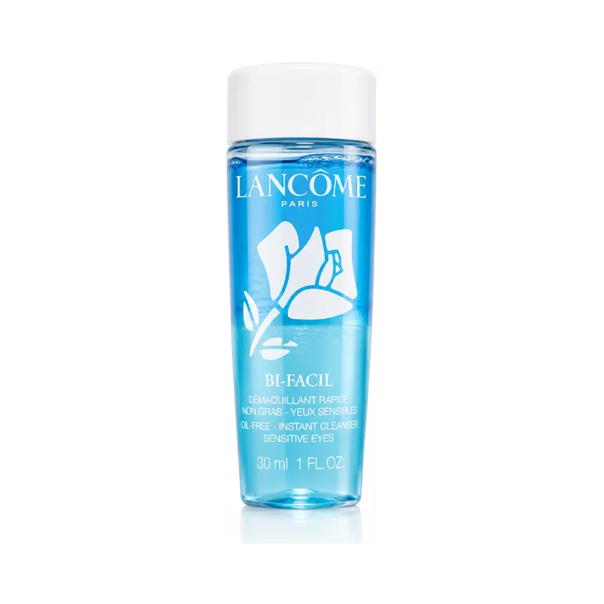 Lancôme Bi-Facil Double-Action Eye Makeup Remover 30ml — authentic skincare mini from TWINS JAPAN TRADING