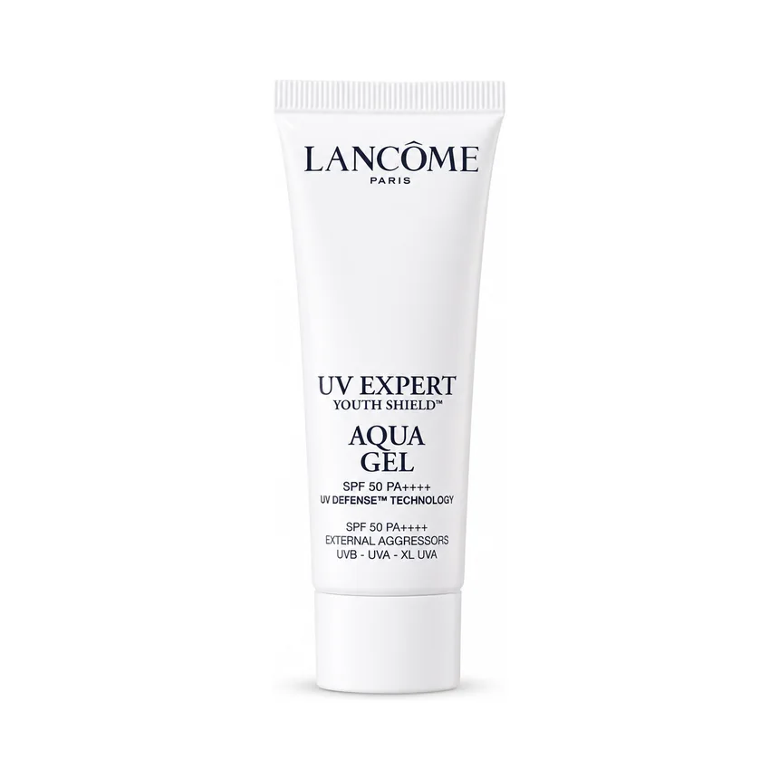 Lancôme UV Expert Youth Shield Aqua Gel 10ml — authentic skincare mini from TWINS JAPAN TRADING