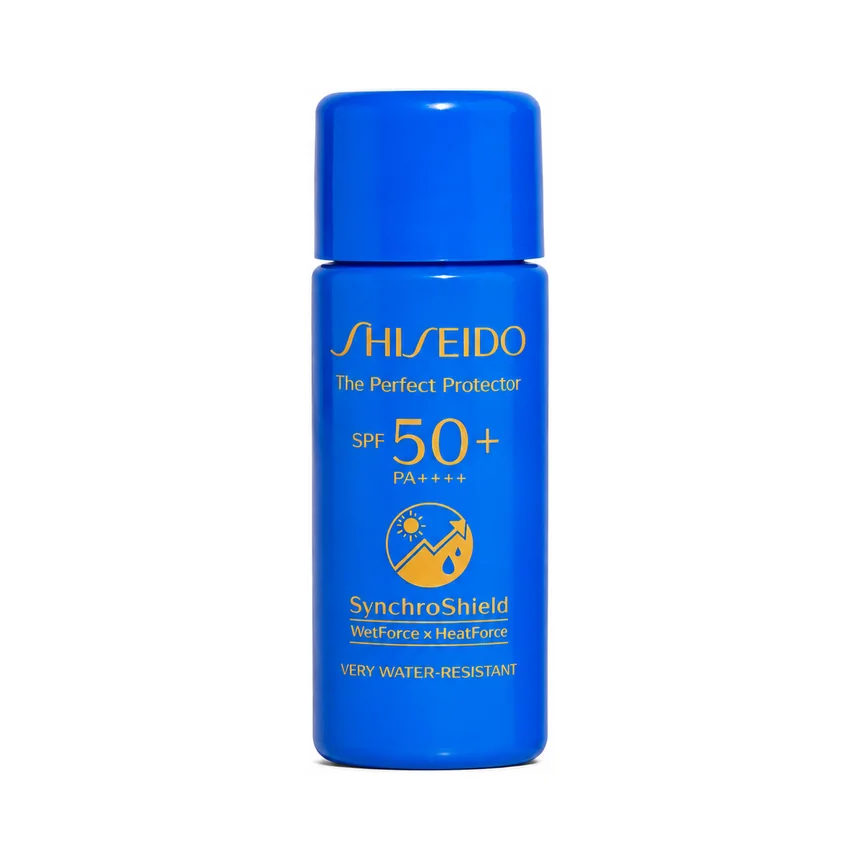 Shiseido The Perfect Protector SPF50+ PA++++ 7ml — authentic skincare mini from TWINS JAPAN TRADING